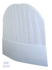 Royal Le Toque Viscose Pleated Chef Hat, 12 inch -- 50 per case.