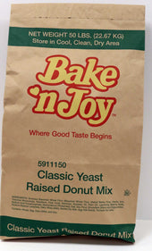 Bake N Joy Classic Yeast Raised Donut Mix, 50 Pound