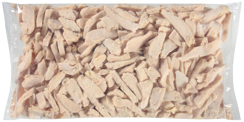 Tyson Red Label Select Cut Small Unbreaded Grilled Chicken Breast Strip, 5 Pound -- 2 per case.