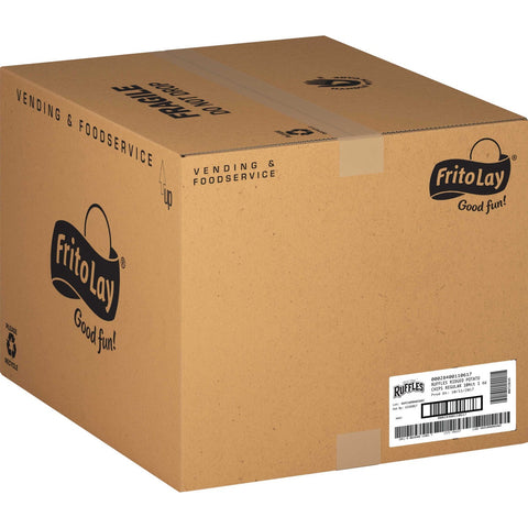 Ruffles Original Potato Chips, 1 Ounce -- 104 per case.