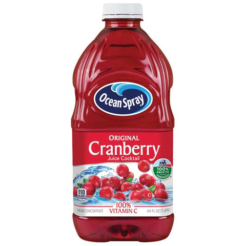 Ocean Spray Cranberry Juice, 64 Fluid Ounce -- 8 per case
