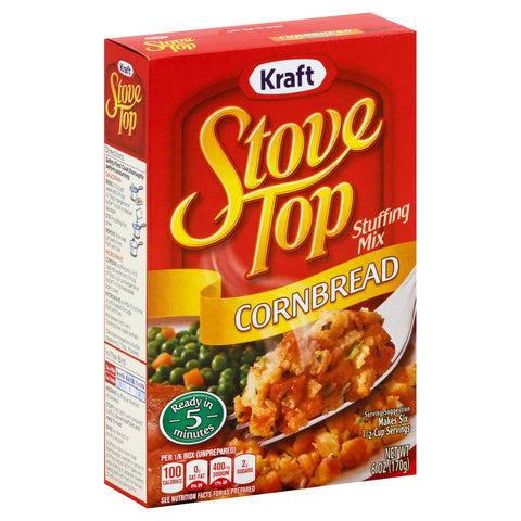 Stove Top Corn Bread Stuffing, 6 Ounce --12 Case