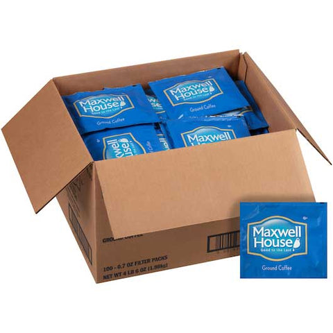 Maxwell House Ground Coffee, 0.7 Ounce -- 100 per case.