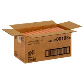 Kraft Frozen 5:1 Oscar Mayer Beef Frank, 6 inch.