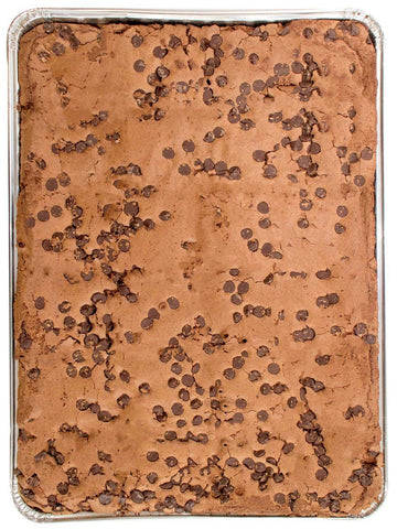 Davids Uncut Chocolate Chip Brownie, 12 Pound -- 2 per case