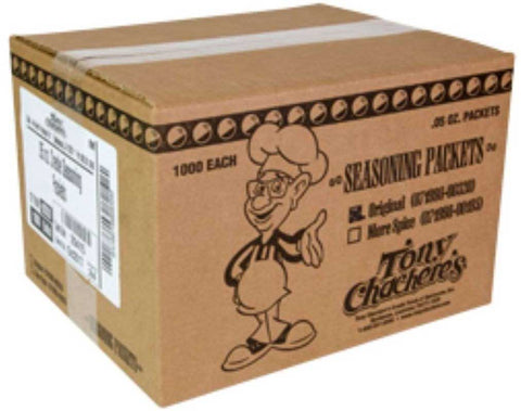 Tony Chacheres More Spice Creole Seasoning, 0.05 Ounce -- 1000 per case