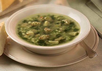 Blount Fine Foods Italian Wedding Soup - 4 lb. package, 4 per case