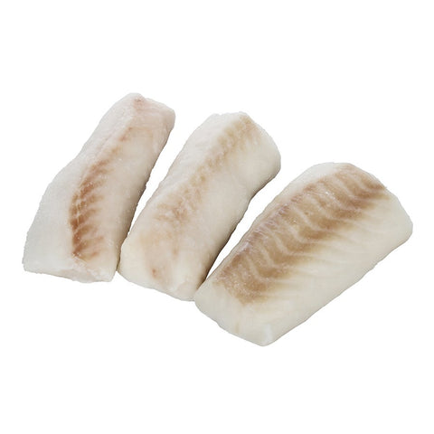 Seaside Unbreaded Loin Cod, 6 Ounce of 25-31 Pieces, 10 Pound.