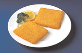 Japanese Bread Crumb Crispy Style Square Pollock, 4 Ounce of 38-42 Pieces, 10 Pound.