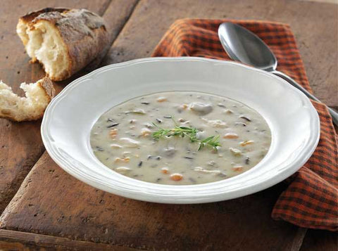Kettle Cuisine Cream of Chicken with Wild Rice Soup, 4 Pound -- 4 per case