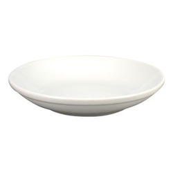 Vertex China Market Buffet Collection Porcelain White Coupe Shape Plate, 10.5 inch -- 12 per case.