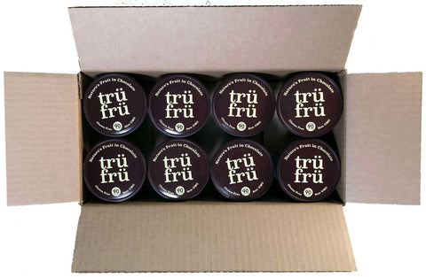Tru Fru Grab and Share Hyper Chilled Whole Blueberries Immersed in White and Dark Chocolate, 5 Ounce -- 8 per case