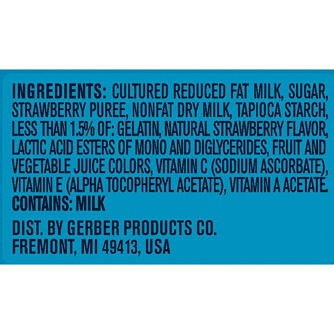 Graduates Yogurt Melt Strawberry Fruit and Yogurt Snacks, 1 Ounce -- 7 per case.