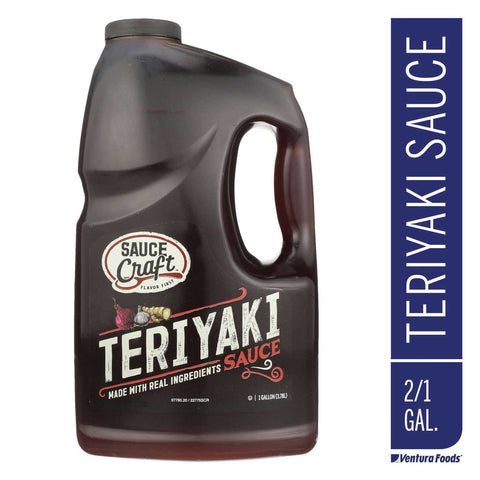 Sauce Craft Teriyaki Sauce, 1 Gallon -- 2 per case.