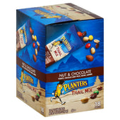 Planters Trail Mix Tube, 1.7Ounce 18 Count -- 6 Case