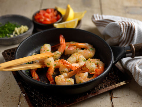 FPI Shell On 21-25 Easy Peel Raw White Shrimp, 2 Pound -- 10 per case.