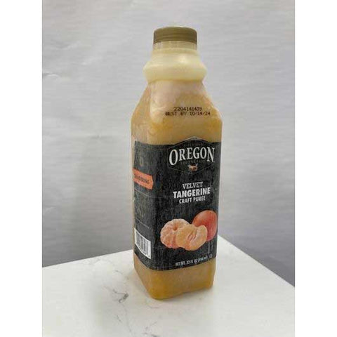 Fruit In Hand Tangerine Velvet Craft Puree, 32 Fluid Ounce -- 6 per case