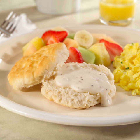 Conestoga Low Sodium Peppered Biscuit Gravy Mix, 12 Ounce -- 12 per case.