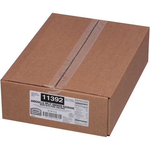 Hillshire Farms Andouille Split Smoked Sausage, 6 Pound -- 2 per case.
