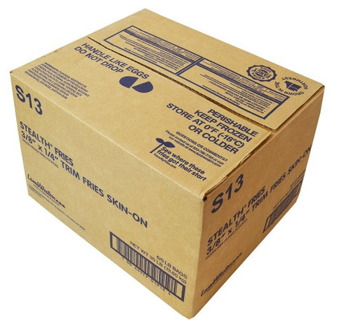 Lamb Weston Stealth Trim Cut French Fry, 5 Pound -- 6 per case.