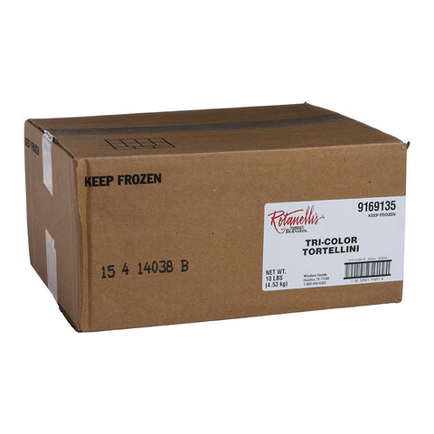 Windsor Bernardi Rotanelli Tri Color Cheese Tortellini, 5 Pound -- 2 per case.