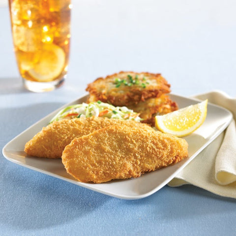 King and Prince Mrs.Fridays Gourmet Breaded Pollock - 2 to 3 Ounce, 5 Pound -- 4 per case.