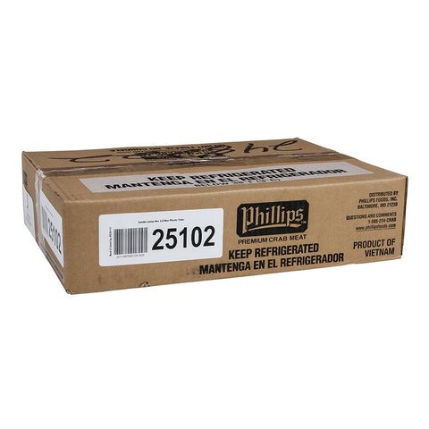 Phillips Foods Retail Jumbo lump Crab, 8 Ounce -- 12 per case.