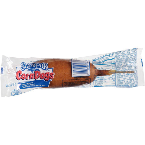 State Fair All Meat Jumbo Corn Dog, 4 Ounce -- 40 per case.
