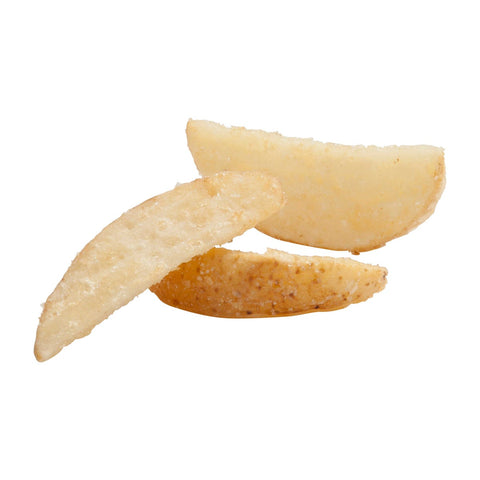 Natural Crisp 10 Crinkle Cut Wedge Fries, 5 Pound -- 6 per case.