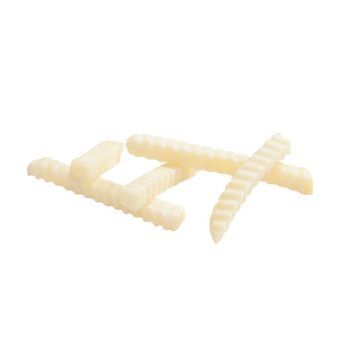 Top Cat 12 inch Crinkle Cut Potato Fries, 5 Pound -- 6 per case.