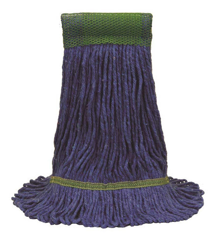 O Cedar X Large MaxiClean Blue Loop End Mop -- 12 per case.