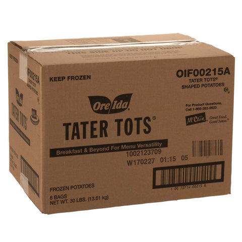 McCain Ore Ida Versitots Tater Tot Potato, 5 Pound -- 6 per case.
