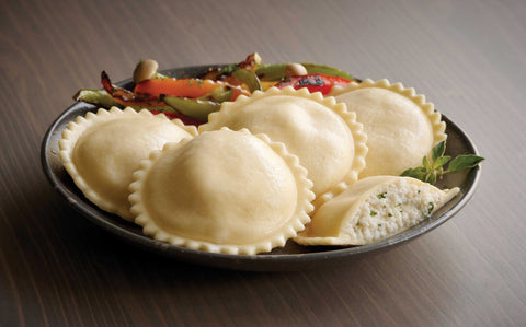 Windsor Bernardi Beef Jumbo Round Ravioli, 5 Pound -- 2 per case.