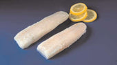 Dinner Cut Cod Fillet, 4 Ounce of 36-46 Pieces, 10 Pound.