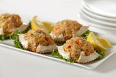 Handy Seafood Crab House Stuffed Shells Crab, 1.25 Ounce -- 105 per case.