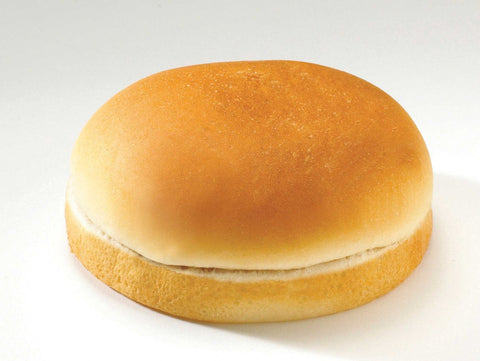 Flowers Foods European Bakers Sliced Hamburger Bun, 4 inch - 12 per pack -- 8 packs per case.