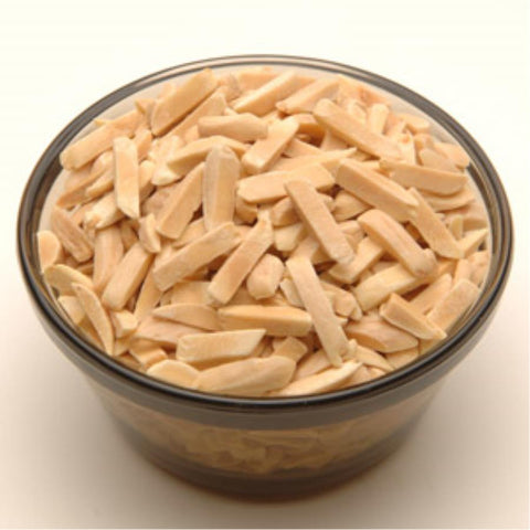 Chef Xpress Blanched Slivered Toasted Unsalted Almond, 2 Pound -- 3 Case