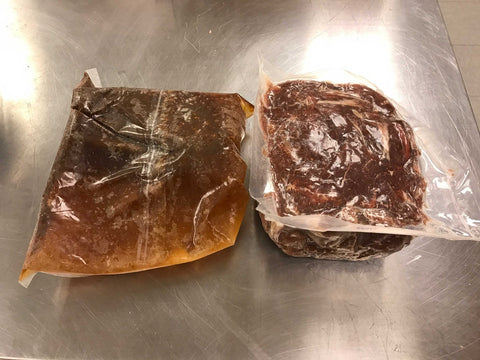 Krono Sliced Italian Beef with Au Jus, 5 Pound -- 2 per case.