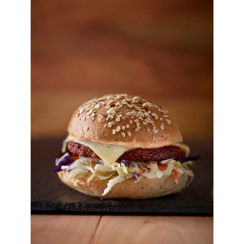 Kelloggs Black Bean Burger, 3.4 Ounce -- 48 per case.