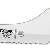 Dexter Russell Scalloped Blue Handle Offset Slicer, 9 inch -- 6 per case