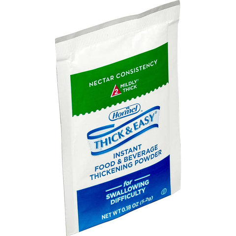 Hormel Healthlabs Thick and Easy Instant Food Thickener, 6.5 Gram -- 200 per case.