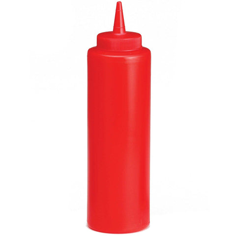 12 Ounce Red Squeeze Dispenser -- 12 per case