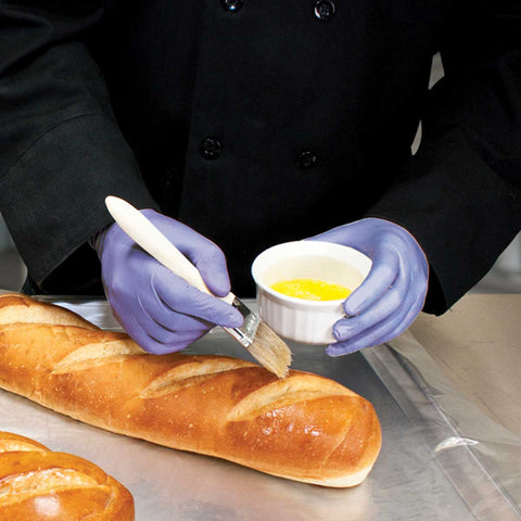 ValuGards Purple Large Disposable Nitrile Gloves -- 1000 per case.