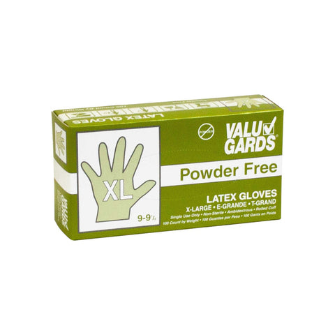 Handgards Eclipse Value Extra Large Latex Glove - 100 per pack -- 10 packs per case.