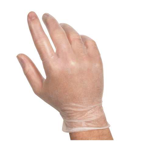 Handgards Disposable Extra Large Powdered Vinyl Gloves, 4 Case --- 100 Each