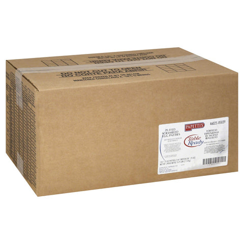 Michael Foods Papettis Individual Quick Frozen Scrambled Egg Patty, 1.75 Ounce -- 144 per case.