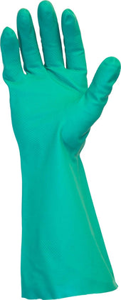 The Safety Zone Flock Lined Green Extra Large Gloves - 1 pair per pack -- 144 packs per case