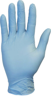 The Safety Zone Large Blue Powder Free Nitrile Gloves -- 1000 per case