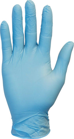 The Safety Zone Blue Extra Large Powder Free Gloves -- 1000 per case
