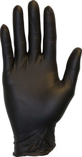 The Safety Zone Black Medium Nitrile Gloves -- 1000 per case